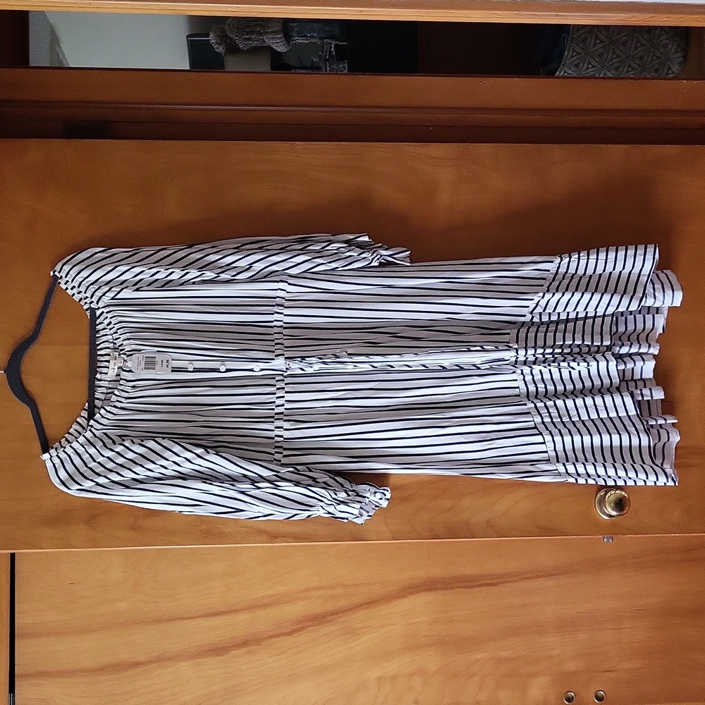 Casual striped dress